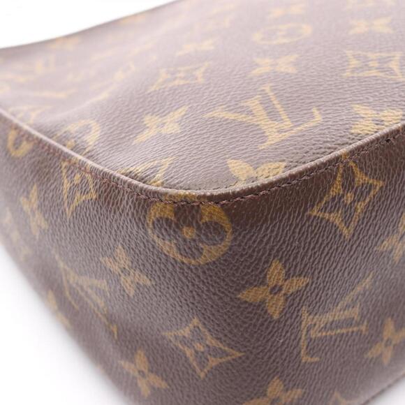 LOUIS VUITTON Brown Monogram Leather Looping MM Shoulder Bag - Picture 6 of 10